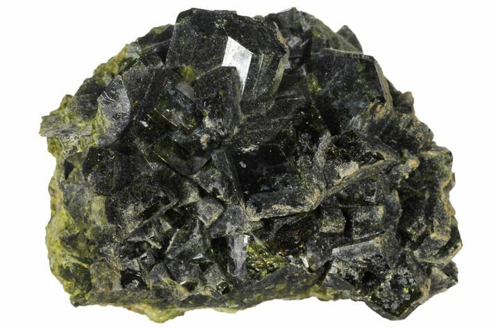 Epidote Crystal Cluster - Peru #132609